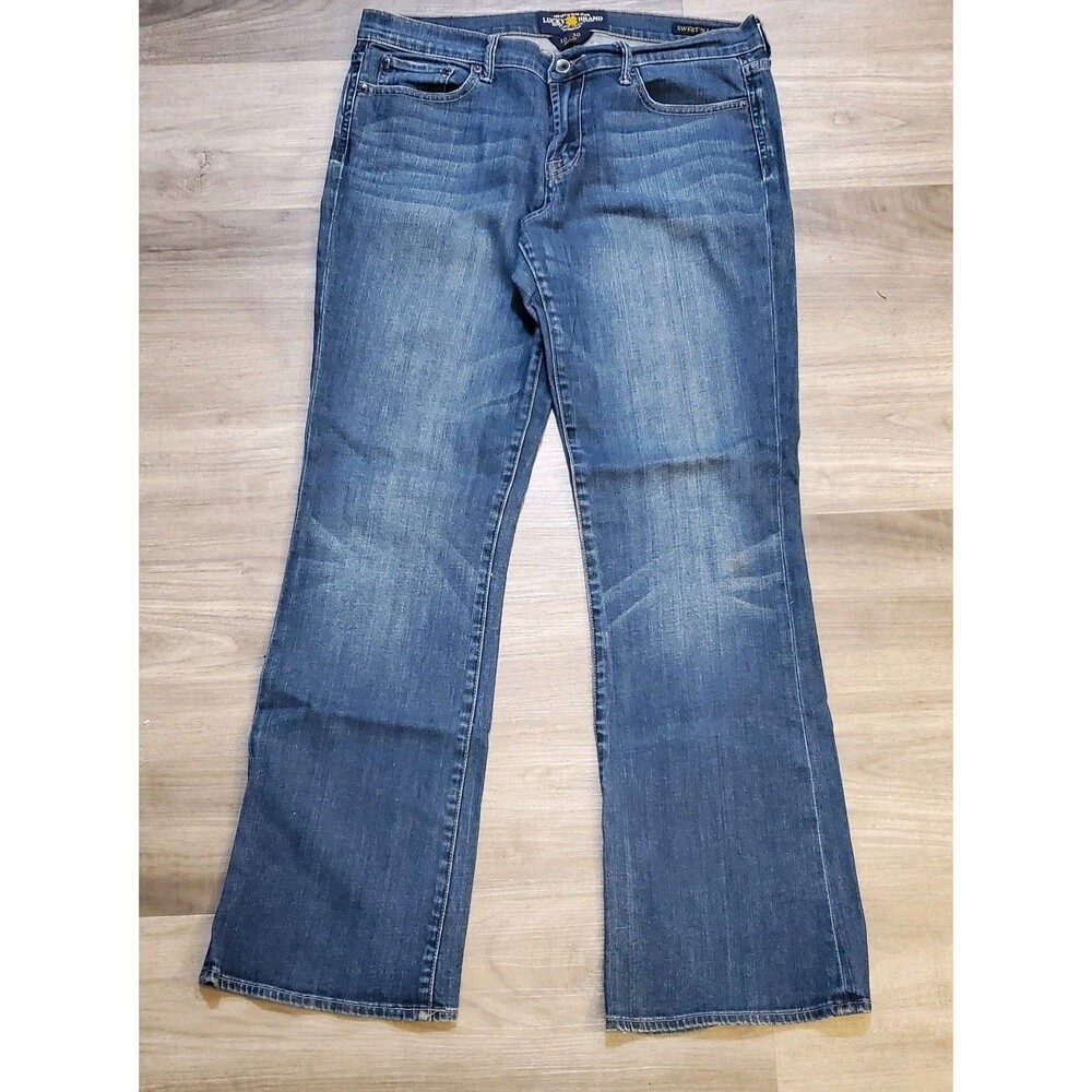 Lucky Brand Sweet N' Low Jeans Women's Size 10/30 (33x32) Medium Wash Stretch